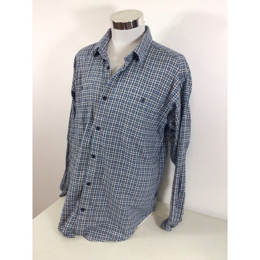 Patagonia Plaid Shirt Organic Cotton Mens Large